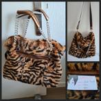 Nieuw met prijskaartje tijgerprint bonttas v Nobelaar 48X38, Sieraden, Tassen en Uiterlijk, Tassen | Damestassen, Ophalen of Verzenden