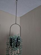 Hangpot met kunstplant, Huis en Inrichting, Ophalen of Verzenden, Zo goed als nieuw