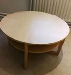 Ikea salontafel Vejmon berken diameter 90cm h47cm, Huis en Inrichting, Tafels | Salontafels, Ophalen, 50 tot 100 cm, Rond, 50 tot 100 cm