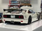 1:18 Ferrari F40 wit Liberty Walk GT Spirit GT379 / JJTOP, Overige merken, Info@gts-models.com, Auto, Ophalen of Verzenden