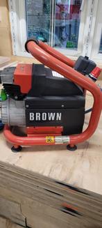 Compressor mini Brown, Doe-het-zelf en Verbouw, Compressors, Ophalen, Gebruikt, 6 tot 10 bar, Minder dan 200 liter/min