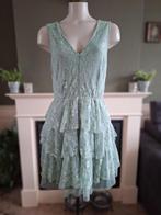 Rinascimento zeegroen mint kanten jurk L 40 gratis verz NL, Kleding | Dames, Maat 38/40 (M), Overige kleuren, Verzenden, Rinascimento