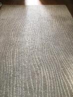 wollen vloerkleed in de kleur taupe, Japandi, Gebruikt, Overige kleuren, 150 tot 200 cm