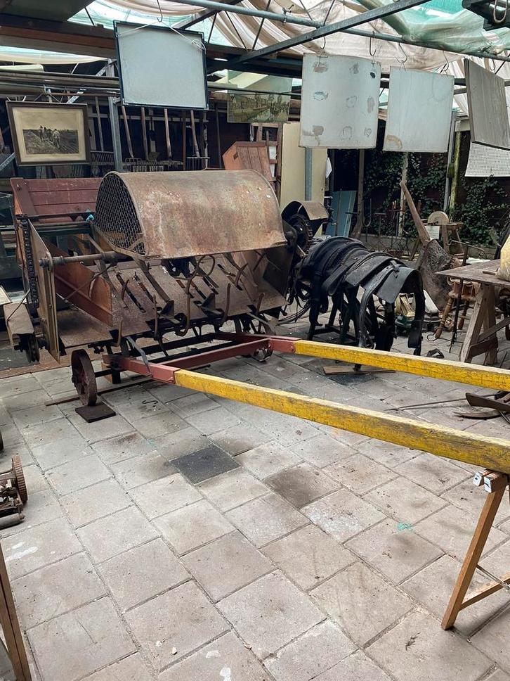 Stro bossen binder | Claas Patente | balen pers | stropakker, Antiek en Kunst, Antiek | Gereedschap en Instrumenten, Ophalen
