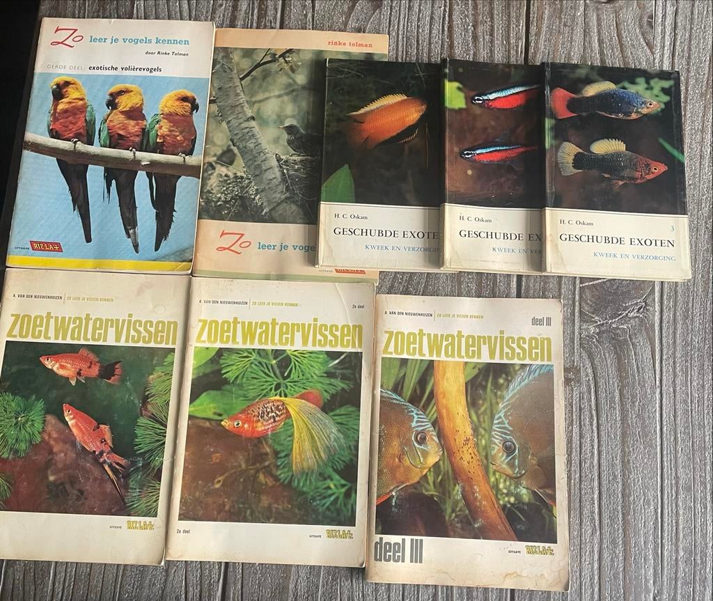 Rizla boeken en geschubde exoten collectie, Ophalen of Verzenden, Gelezen, Natuur algemeen