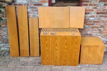 Vintage, design zwevend wandmeubel Banz Bord. 