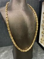 Prachtige 14 karaats gouden koningsketting 70 cm 5.5 mn, Sieraden, Tassen en Uiterlijk, Kettingen, Ophalen of Verzenden, Zo goed als nieuw