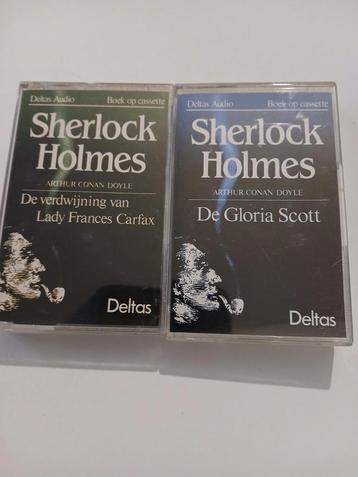 Sherlock Holmes Cassettes - De Gloria Scott & Lady Carfax beschikbaar voor biedingen