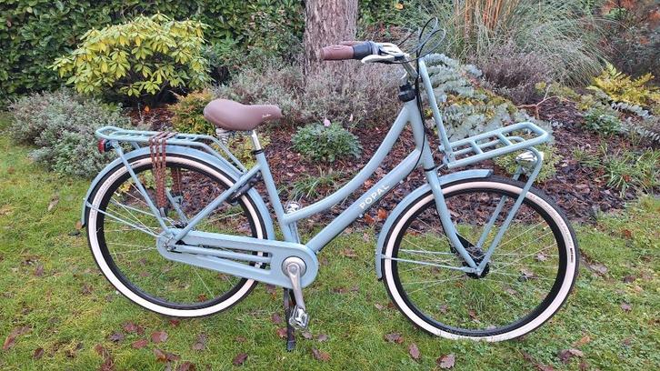 Popal Daily Dutch Prestige N7 Transportfiets Mineral Green, Fietsen en Brommers, Fietsen | Dames | Damesfietsen, Zo goed als nieuw