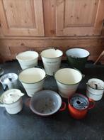 Emaille emmers etc, Ophalen, Overige materialen