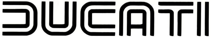 Ducati sticker #6, Motoren, Accessoires | Stickers, Ophalen of Verzenden