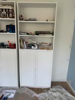 IKEA Billy Boekenkast met Deuren - Wit, Huis en Inrichting, Kasten | Boekenkasten, Ophalen, Overige materialen, Gebruikt, 200 cm of meer
