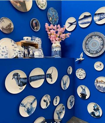 Wanddecoratie Delfts Blauw van Heinen  beschikbaar voor biedingen