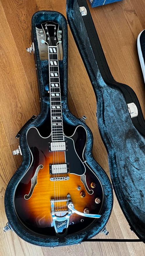 Eastman T486B SB, Muziek en Instrumenten, Snaarinstrumenten | Gitaren | Elektrisch, Zo goed als nieuw, Ophalen