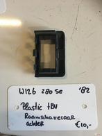 Mercedes w126 280SE 1982 Let op Plastic kapje tbv Raambedien