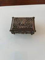 Vintage Sieradendoosje met Roosmotief made in Japan, Antiek en Kunst, Curiosa en Brocante, Ophalen of Verzenden