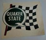 Sticker Quaker state (motor olie), Ophalen of Verzenden, Nieuw, Merk