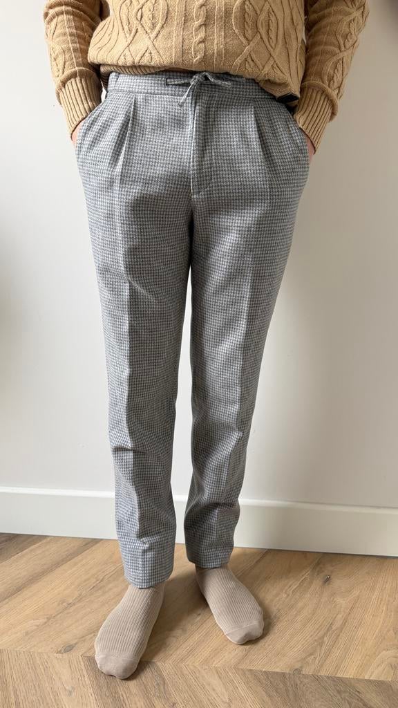 Suitsupply geruite pantalon maat 44, Ophalen of Verzenden, Nieuw, Maat 46 (S) of kleiner, Grijs