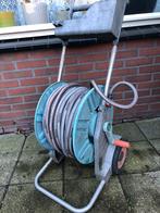 Gardena tuin slang met haspel van 45 meter, Ophalen, Zo goed als nieuw