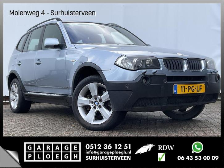 BMW X3 3.0D Executive 6-Cilinder 4x4 Automaat Trekhaak Leer, Auto's, BMW, Bedrijf, Te koop, X3, 4x4, ABS, Airbags, Airconditioning