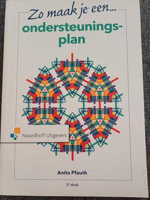 Zo maak je een ondersteuningsplan - Anita Pfauth, Boeken, Studieboeken en Cursussen, Zo goed als nieuw, HBO, Ophalen of Verzenden