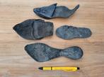 Bodemvondsten Delft lederen schoenen, Ophalen of Verzenden