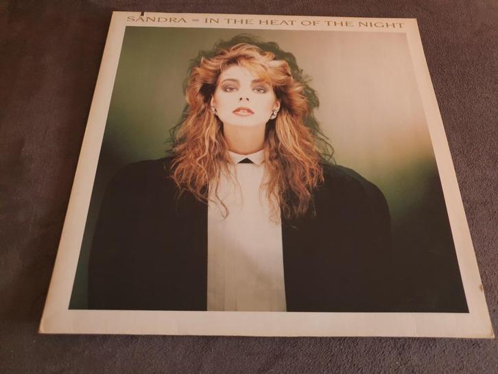 Maxisingle Sandra / In the heat of the night / i.z.g.s., Cd's en Dvd's, Vinyl Singles, Zo goed als nieuw, Maxi-single, Pop, 12 inch