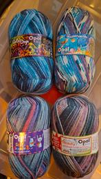 4x opal sokkenwol 4 ply, Hobby en Vrije tijd, Nieuw, Ophalen of Verzenden, Opal, Breien