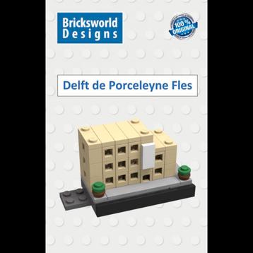 Bricksworld Architectuur modul Porceleyne Fles Skyline Delft beschikbaar voor biedingen