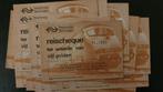 15 x NS reischeque ter waarde van 5 gulden uit 08-1982, Ophalen of Verzenden, Zo goed als nieuw, Trein, Overige typen