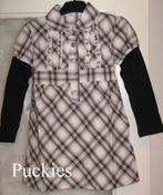 Geruite jurk Papillon maat 122/128 NIEUW (8762), Kinderen en Baby's, Kinderkleding | Maat 122, Meisje, Nieuw, Ophalen of Verzenden