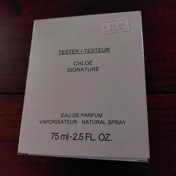 Eau de parfum Chloe Signature vaporisateur natural spray. beschikbaar voor biedingen