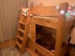Steigerhouten Hoogslaper / huisjesbed, Kinderen en Baby's, Kinderkamer | Stapelbedden en Hoogslapers, Ophalen, Zo goed als nieuw