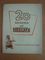 20 recepten met Nescafe, Ophalen of Verzenden, Gelezen