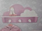 Kapstok roze wolk met plank - 3 haken - babykamer, Ophalen of Verzenden, Zo goed als nieuw
