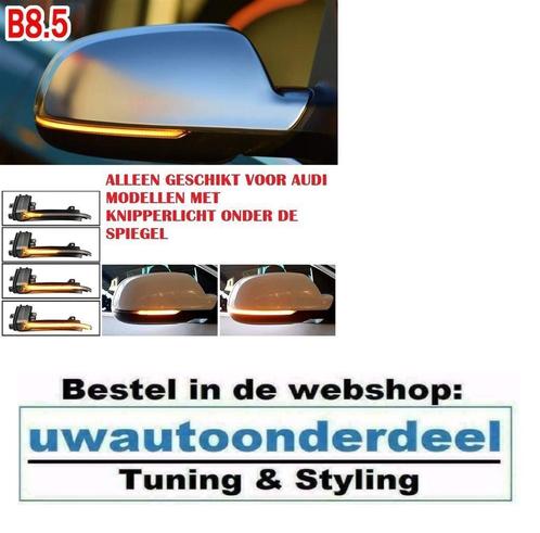 Dynamische Spiegel Led Knipperlichten Voor Audi A4 B8.5, Auto diversen, Tuning en Styling, Verzenden