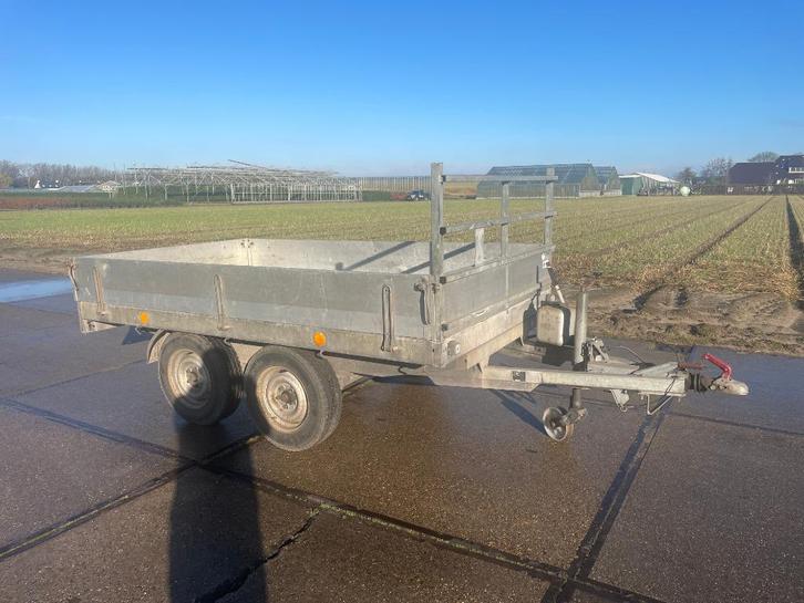 Hapert kipper 2700 kg met handpomp, Auto diversen, Aanhangers en Bagagewagens, Gebruikt, Ophalen