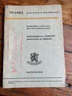 KL Defensie Landmacht voorschrift schietbaan Enfield Garand, Verzenden, Nederland, Landmacht