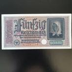 50 Reichsmark Duitsland Oorlog geld, Los biljet, Duitsland, Ophalen of Verzenden