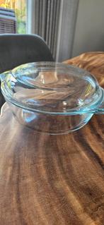 glazen ovenschaal, Ophalen, Zo goed als nieuw, Rond, Glas