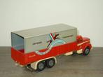 Scania Vabis 76 Truck & Trailer Gebr Vrolijk & Zn - Tekno, Hobby en Vrije tijd, Modelauto's | 1:50, Tekno, Zo goed als nieuw, Tekno