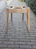 Hartman Sophie Studio houten onderstel 4x, Tuin en Terras, Tuinstoelen, Ophalen, Gebruikt, Hout, Stapelbaar