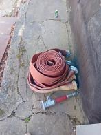 3 stuks brandweer beregeningslangen met spuitkop, Tuin en Terras, Tuinslangen, Ophalen of Verzenden, Zo goed als nieuw