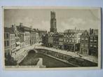 X23 Utrecht - Oude gracht met stadhuis - 1917, Gelopen, Utrecht, Voor 1920, Verzenden