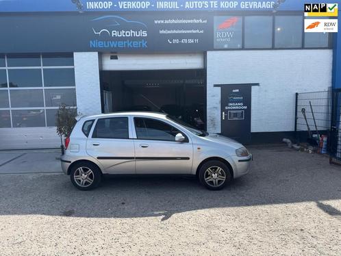 Daewoo Kalos 1.4-16V Class Automaat met een Airco, NAP en ee, Auto's, Daewoo, Bedrijf, Te koop, Kalos, ABS, Airbags, Airconditioning