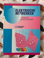 Elektrische netwerken voor HTO elketrotechniek, Boeken, Studieboeken en Cursussen, Nieuw, HBO, Ophalen
