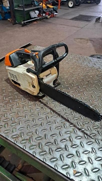 ✅️️  Stihl MS201T, Tuin en Terras, Hand-tuingereedschap, Gebruikt, Overige soorten, Ophalen