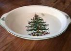 Spode christmas tree kerst ovaal ovenschaal, Antiek en Kunst, Ophalen of Verzenden