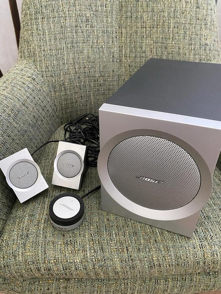 Bose Companion 3 Series II Luidsprekersysteem, Computers en Software, Pc speakers, Gebruikt, Audiokanaal 2.1, Ophalen of Verzenden
