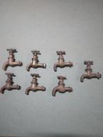 Antieke Messing Kranen - Set van 7, Ophalen of Verzenden, Gebruikt, Koper, Kraan